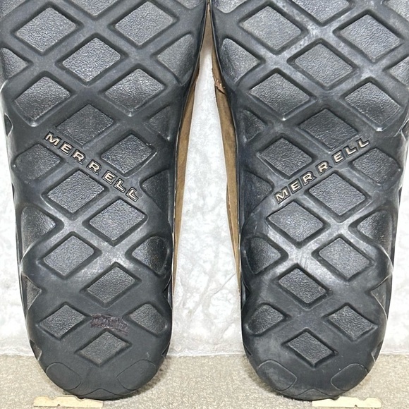 Merrell Big Kids Brown Nubuck Leather Jungle Moc Slip On Casual Shoes SZ US 6 - Picture 11 of 12